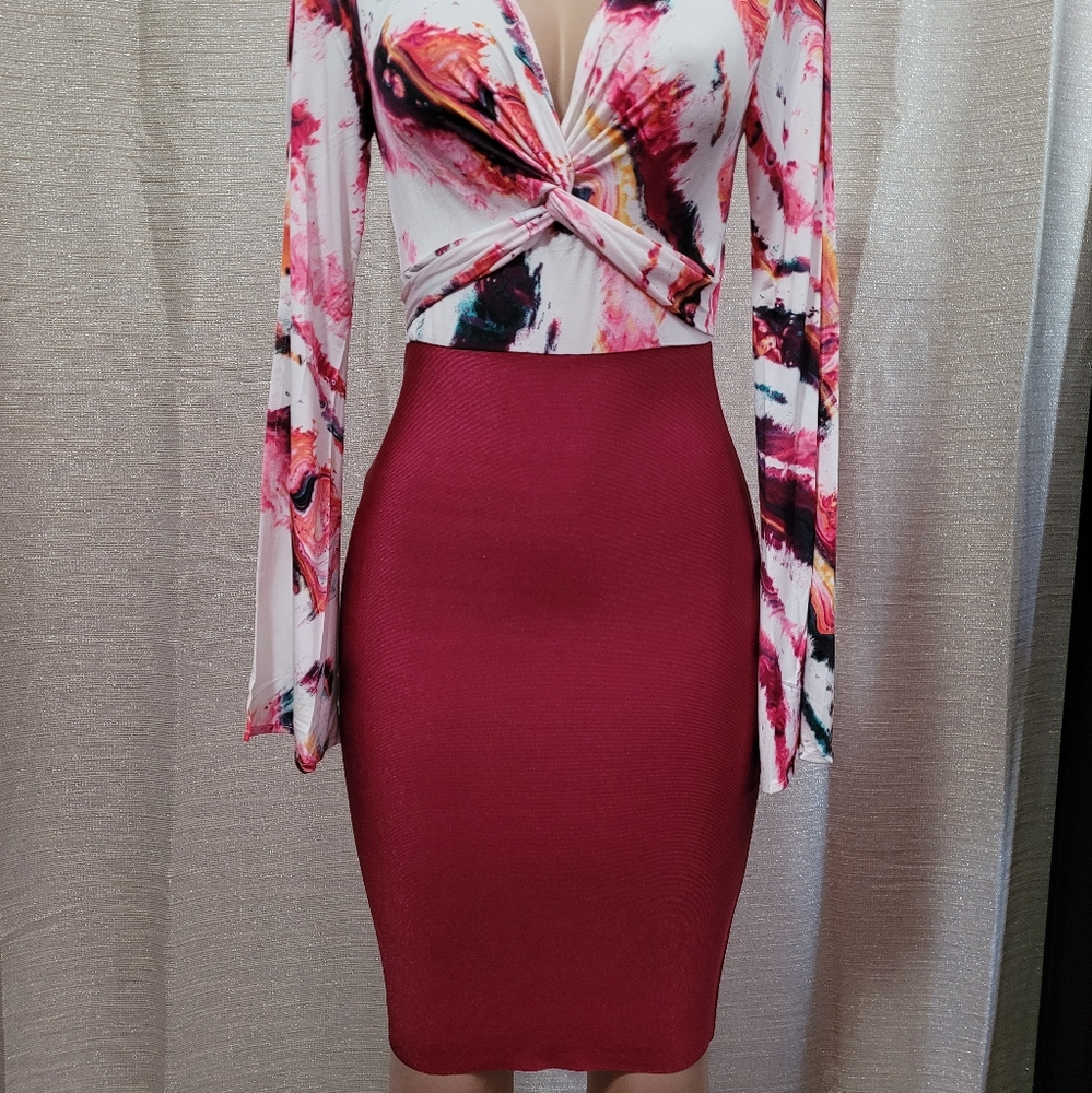 Bandage Dress new size S strech material 😍 - Picture 5 of 12